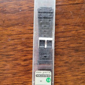 Voguestrap Vintage Casio G-Shock 18mm black Watch Band NOS